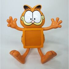 Vintage 1981 Garfield the Cat Bendable Poseable Figure Picture Photo Frame picture
