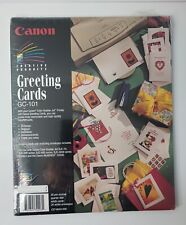 Vintage Cannon Greeting Cards 20 Envelopes 20 GC101 New 1996 picture