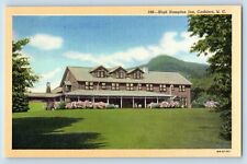 Cashiers North Carolina NC Postcard High Hampton Inn Motel Exterior Scenery picture