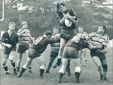 1990s Rugby Scarborough RUFC v Northallerton 3/10/92 Press photo 9.2x7