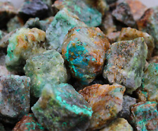 Chrysocolla from Madagascar - Rough Rocks for Tumbling - Bulk 1LB options picture