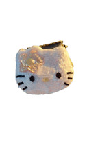 Vintage Sanrio Hello Kitty 1999 Beaded Sequin Mini Coin Purse picture
