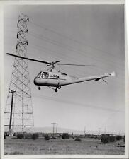 HILLER 360 HELICOPTER LARGE VINTAGE ORIGINAL MANUFACTURERS PHOTO picture