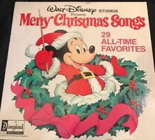 1978 Disneyland Record Walt Disney Studios MERRY CHRISTMAS SONGS 2 LP Albums picture