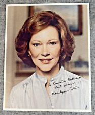 Rosalynn Carter Hand Signed Autographed 8x10 Photo - President Carter First Lady picture