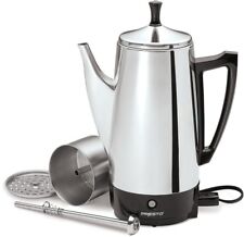 Presto Electric Coffee Maker Percolator 12-Cup Corded Filter Stainless Steel picture