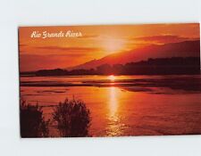 Postcard Sunrise Rio Grande River Albuquerque New Mexico picture