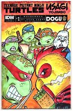 ONE-OF-A-KIND HAND-DRAWN, INKED AND COLORED SKETCHCOVER COMIC by Dan Nokes TURTL picture