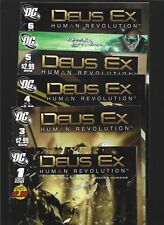 VIDEO GAME COMICS - Deus Ex: Human Revolution #1 3 4 5 6 DC Vertigo picture