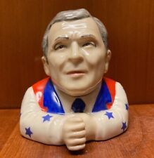 Kevin Francis Face Pot-  Patriotic President George W Bush 