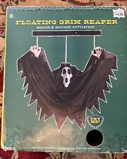 Gemmy Floating Grim Reaper Sound & Motion Activated Halloween Prop Spooky Sounds picture