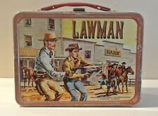 Vintage 1961 Lawman Lunchbox with Thermos - Western TV show picture