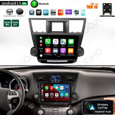 For Toyota Highlander 2008-2013 Android 13 Car Stereo Radio Navi Carplay 32G GPS picture