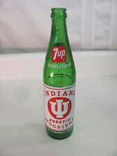 1974 7UP ACL Indiana University Bottle 'Hurryin' Hoosiers' basketball IU picture