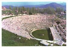 Beautiful Ruins, Aerial View of The Great Theatre in Ephesus, Turkey Postcard picture