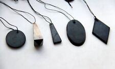 Shungite Stone Pendant Genuine Mineral EMF Shield Protection Amulet from Russia picture