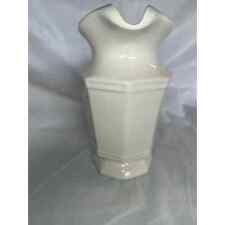 USA pottery 7537 octagonal pitcher 10.5” tall 4.5” base  picture