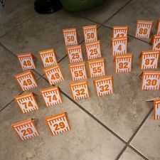 Whataburger Table Tent Markers - Individual Restaurant Order Numbers GREAT picture