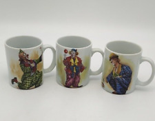 Set of 3 Clown Coffee Cup/Mugs picture