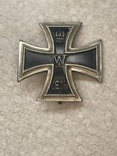 WWI GERMAN 1914 IRON CROSS 1st CLASS Silver - 052420 picture
