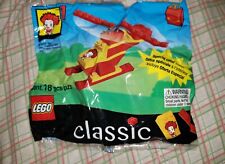 Lego Classic McDonalds No. 1 Happy Meal Helicopter 1999 NEW Sealed Polybag picture