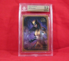 2019 Flair Marvel Gold Wolverine #88 (Actually X-9), BGS Graded 9.5 Gem Mint picture