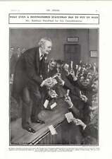 1906 Mr Balfour Heckled By His Constituents Brewery Men Southampton picture