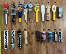 You Pick 5x Beer Tap Handle Knob Wooden Keg Topper Bar Top Home Brewing Line picture