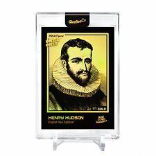 HENRY HUDSON English Sea Explorer Holo Gold Card 2023 GleeBeeCo #HNG9-G 1/1 picture