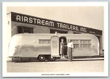 Postcard Airstream Another Happy Customer 1959 Advertising 6X4 A14 picture