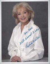 barbara walters signed 8x10 autographed photo auto abc news the view tv anchor  picture