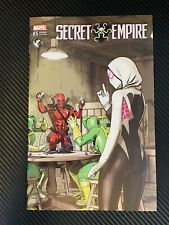 Secret Empire # 5 Mike Mayhew Spider-Gwen Deadpool Variant   HIGH GRADE picture