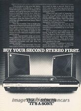 1976 Sony Turntable Stereo Original Advertisement Print Art Ad J860 picture