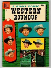 WESTERN ROUNDUP #14 - Dell Giant 1956 VF/NM Vintage Comic picture