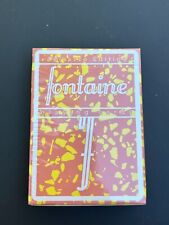 Fontaine Fantasies Terrazzo Edition Playing Cards 1/3500 New Sealed picture