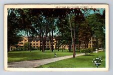 Brattleboro VT-Vermont, The Retreat, Antique, Vintage c1927 Postcard picture