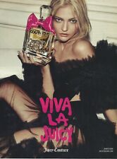 2012 Juicy Couture Fragrance Perfume Sasha Pivovarova print ad advertisement picture