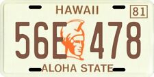Magnum PI Tom Selleck Robin 1 etc. 1980 Hawaii License Plates 3 piece collection picture