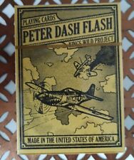 Peter Dash Flash Gilded Playing Cards Sealed Kings Wild Shorts War Series Deck picture