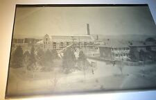 Antique Building Construction View From Boarding House Real Photo Postcard RPPC picture