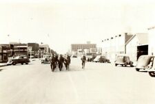 WW2 Era Vintage 77th Infantry Division Marching Through Tucson Arizona Vtg Photo picture