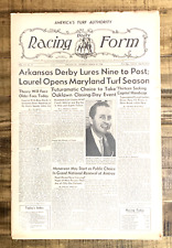 Daily Racing News Paper March 1950 America's Turf Authority Volume LVI #72 picture