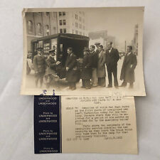 Military Photo Photograph Army Recruiting Truck 1933 Underwood & Underwood Photo picture