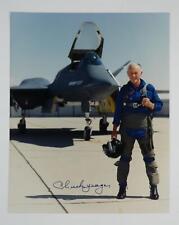 Chuck Yeager Signed 8x10 Photo Autographed Test Pilot picture