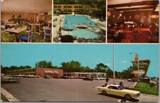 BILOXI, Mississippi Postcard HOLIDAY INN MOTEL Multi-View Roadside c1960s Unused picture