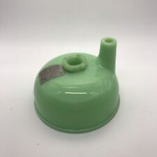 Vintage McKee Green Jadeite Depression Glass Juice Bowl for Cake Mixer picture
