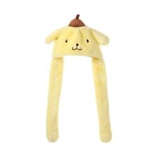 Hot！sanrio Fun Fluffy Pompompurin Dancing Up & Down Moving Ears Hat Air Gift picture