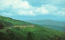 Vintage Postcard Blue Ridge Parkway From Waterrock Knob Western North Carolina picture