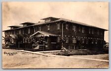 Sherwood Apartments? Three Dormers~Big Porch RPPC c1922 Real Photo Postcard picture