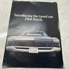 Vintage The Tuned Car 1966 Buick Riviera & Buick Electra 225 Cars Sales Brochure picture